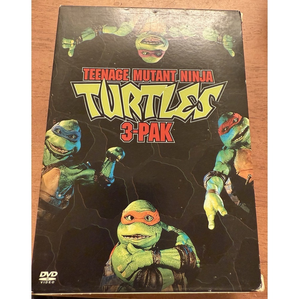Teenage Mutant Ninja Turtles‎ DVD 2003 Collection 3-Disc Set & Sleeve